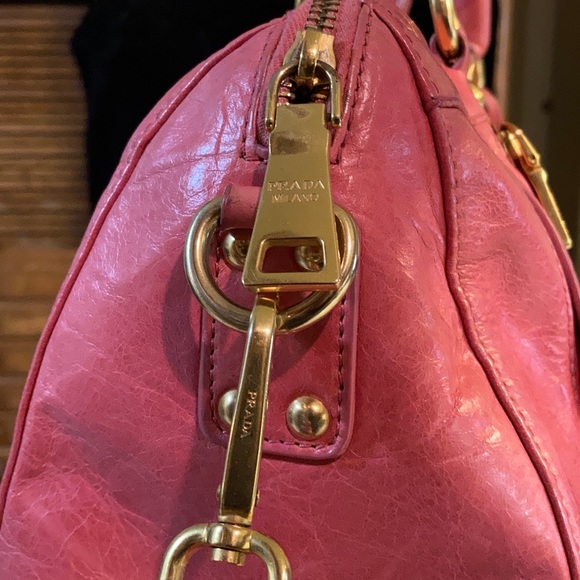 Prada Leather 2 Way Tote Bag - Picture 8 of 14